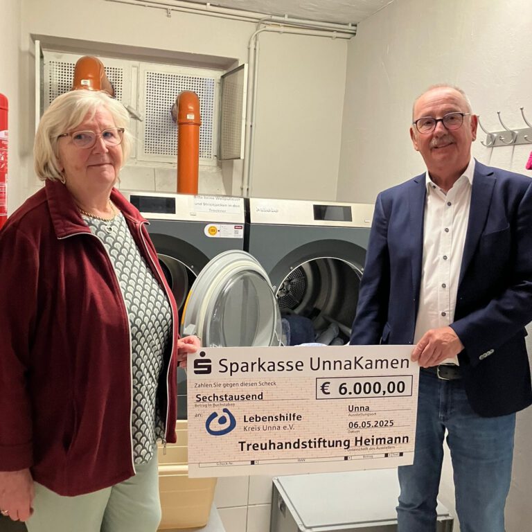 Trockner Dank Spende