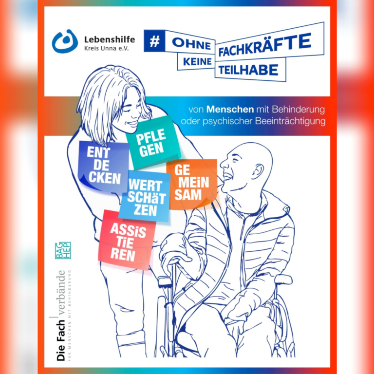 Aktionswoche #OhneFachkräfteKeineTeilhabe
